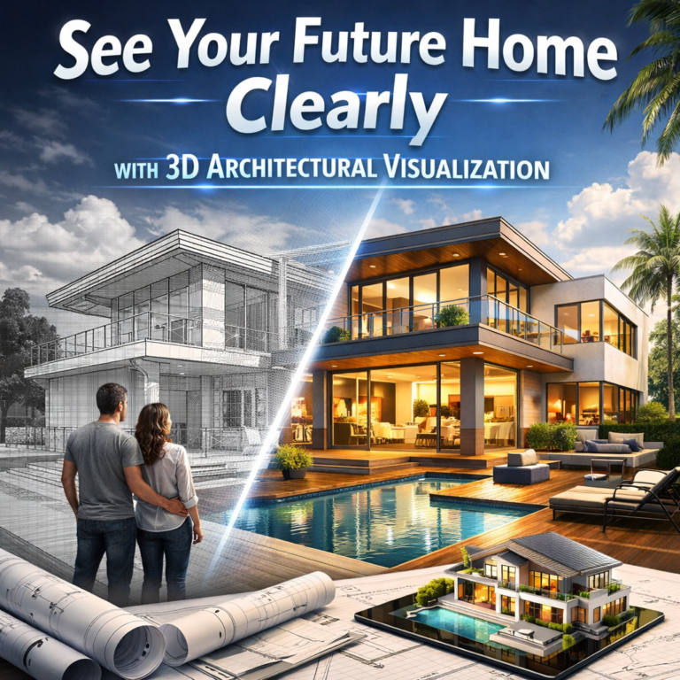 3D Architectural Visualization to See Your Future Home