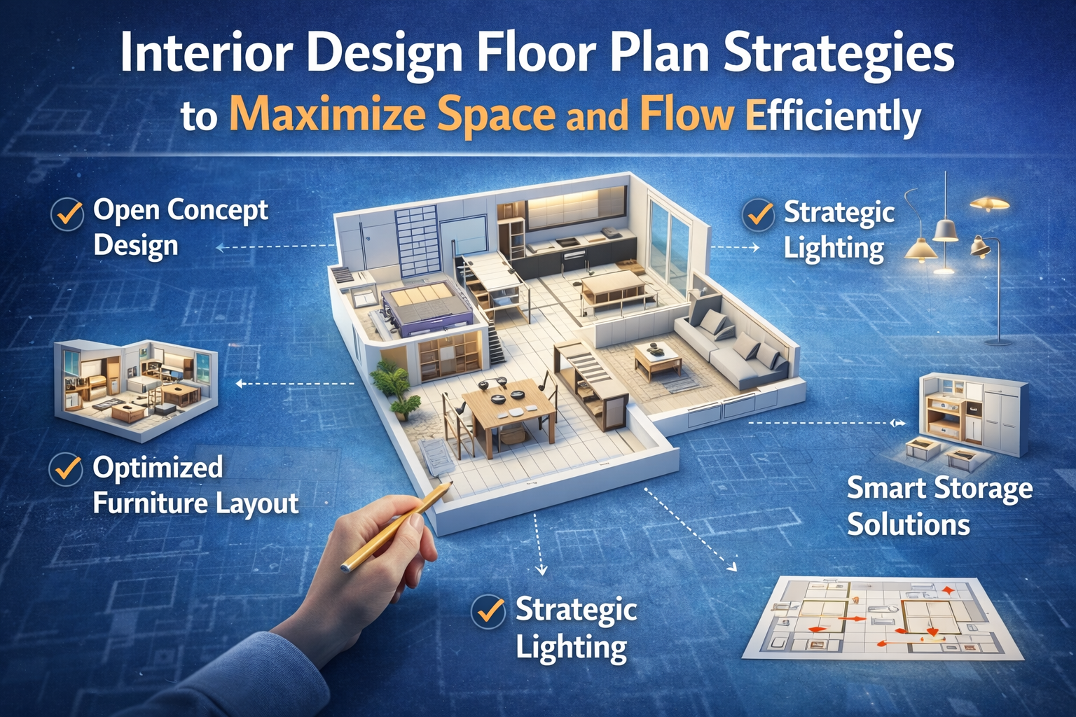 Interior Design Floor Plan Strategies to Maximize Space and Flow Efficiently