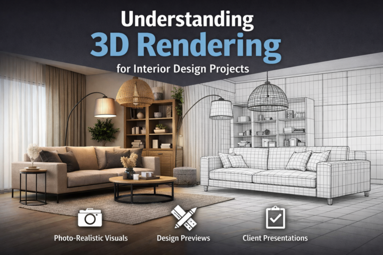 3D Rendering for Interior Design Projects Explained